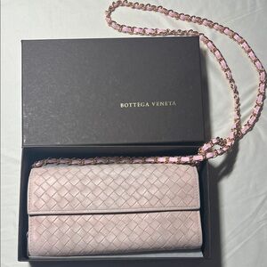 Bottega Veneta Light Pink Wallet